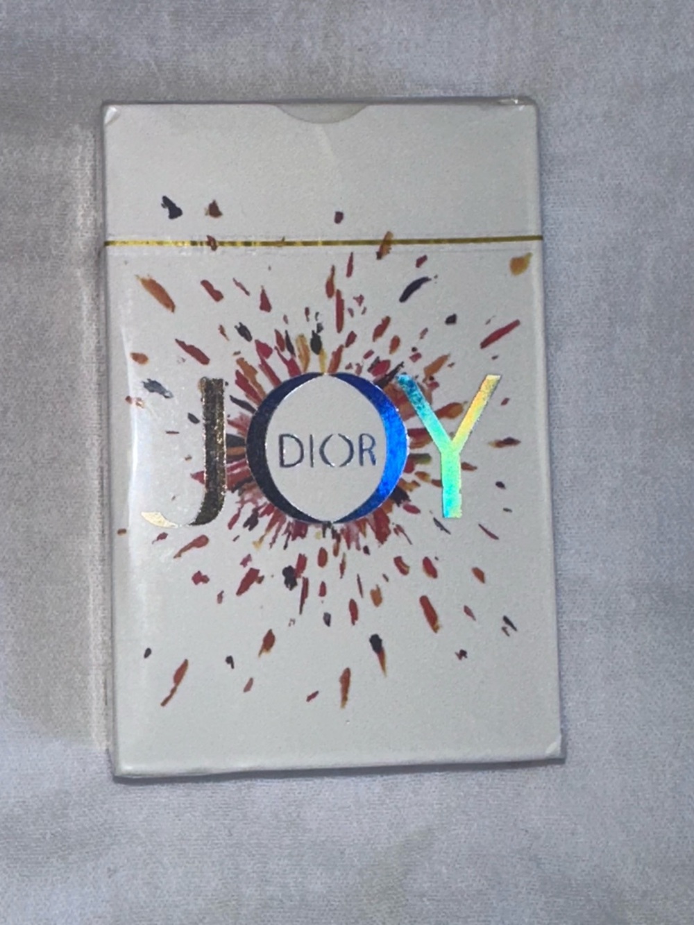 Dior JOY full deck playing cards. New and sealed.